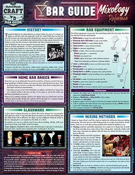 Couverture du produit · Bar Guide - a Mixology Reference: QuickStudy Laminated Guide
