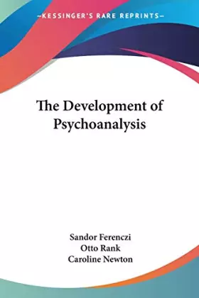 Couverture du produit · The Development of Psychoanalysis