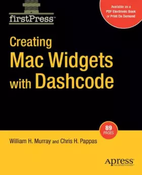 Couverture du produit · Creating Mac Widgets with Dashcode
