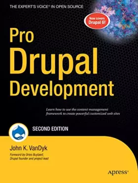 Couverture du produit · Pro Drupal Development, Second Edition