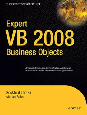 Couverture du produit · Expert Vb 2008 Business Objects