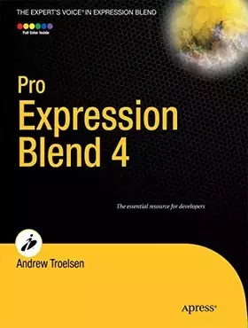Couverture du produit · Pro Expression Blend 4 (Expert's Voice in Expression Blend)
