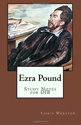Couverture du produit · Ezra Pound: Study Notes for OIB