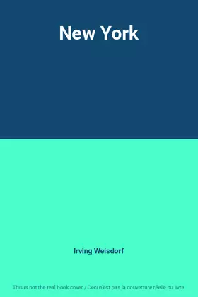 Couverture du produit · New York