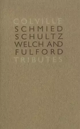 Couverture du produit · Colville Tributes