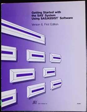 Couverture du produit · Getting Started With the Sas System