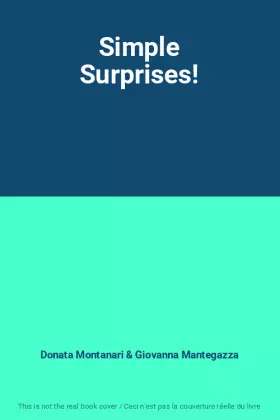 Couverture du produit · Simple Surprises!