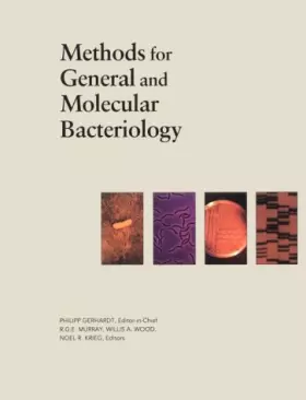 Couverture du produit · Methods for General and Molecular Bacteriology