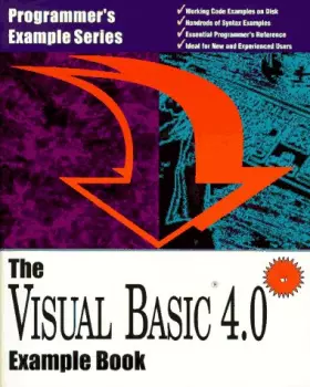 Couverture du produit · The Visual Basic 4.0 Example Book