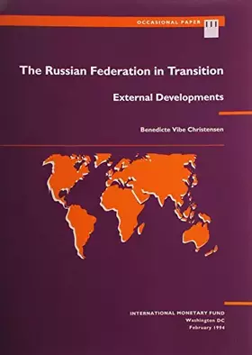 Couverture du produit · The Russian Federation in Transition: External Developments