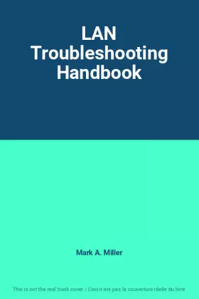 Couverture du produit · LAN Troubleshooting Handbook