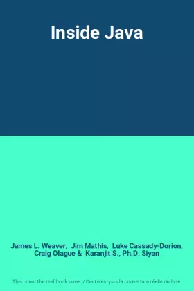 Couverture du produit · Inside Java