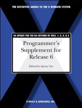 Couverture du produit · PROGRAMMER'S SUPPLEMENT FOR RELEASE 6