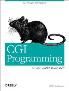 Couverture du produit · CGI PROGRAMMING ON THE WORLD WIDE WEB