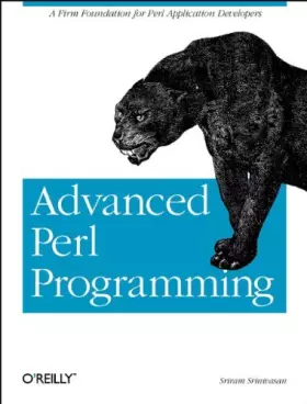 Couverture du produit · Advanced Perl Programming (en anglais)