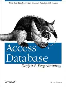 Couverture du produit · Access Database Design & Programming