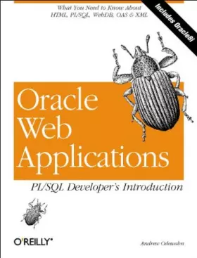 Couverture du produit · Oracle Web Applications (en anglais)