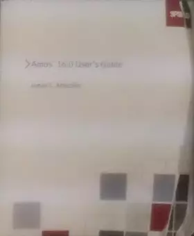 Couverture du produit · Amos 16.0 User's Guide