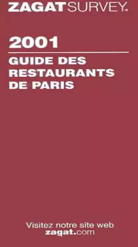 Couverture du produit · Guide Zagat : Restaurants de Paris