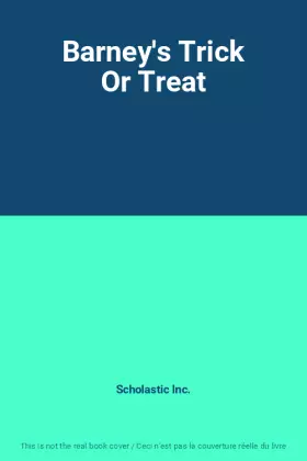 Couverture du produit · Barney's Trick Or Treat