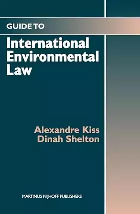 Couverture du produit · Guide to International Environmental Law