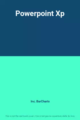 Couverture du produit · Powerpoint Xp
