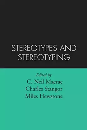 Couverture du produit · Stereotypes and Stereotyping