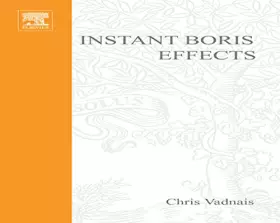 Couverture du produit · Instant Boris Effects