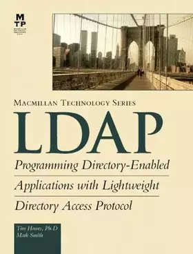 Couverture du produit · LDAP: Programming Directory-Enabled Apps