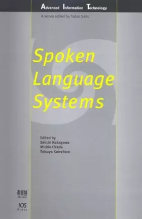 Couverture du produit · Spoken Language Systems