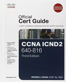 Couverture du produit · CCNA ICND2 640-816 Official Cert Guide