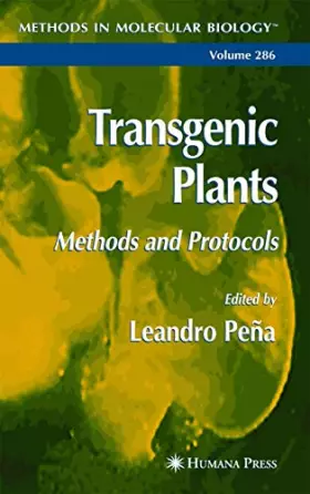 Couverture du produit · Transgenic Plants: Methods and Protocols (Methods in Molecular Biology)