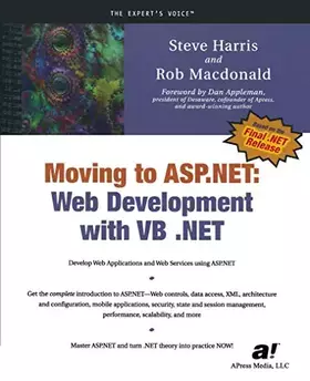 Couverture du produit · Moving to ASP.NET: Web Development with VB .Net