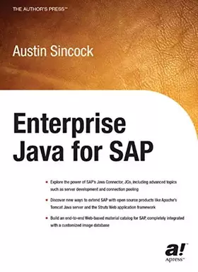 Couverture du produit · Enterprise Java for Sap
