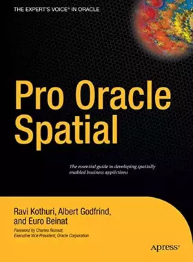 Couverture du produit · Pro Oracle Spatial
