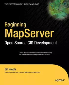 Couverture du produit · Beginning MapServer: Open Source GIS Development