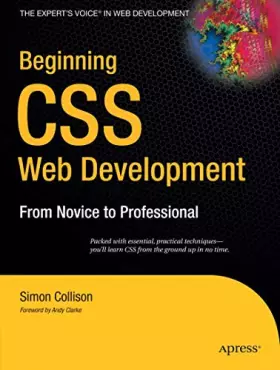 Couverture du produit · Beginning CSS Web Development: From Novice to Professional