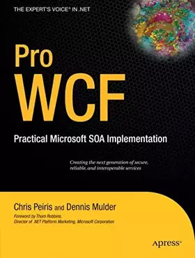 Couverture du produit · Pro WCF: Practical Microsoft SOA Implementation