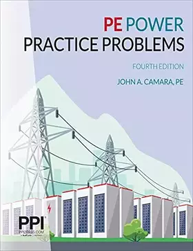 Couverture du produit · PPI PE Power Practice Problems, 4th Edition – Over 400 Electrical Engineering Practice Problems for the NCEES PE Electrical Power Exam