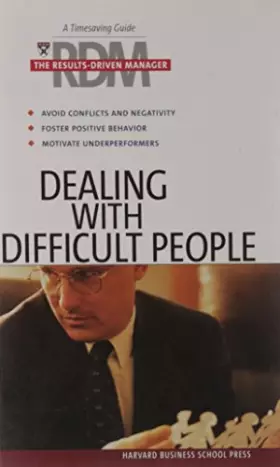 Couverture du produit · Dealing With Difficult People