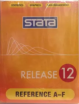 Couverture du produit · Stata Release 12, Reference A-f