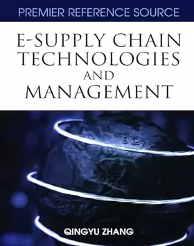 Couverture du produit · E-Supply Chain Technologies and Management