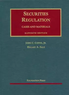 Couverture du produit · Securities Regulation: Cases and Materials (University Casebook Series)