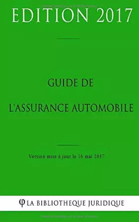 Couverture du produit · Guide de l'assurance automobile
