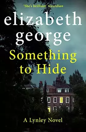 Couverture du produit · Something to hide ( an inspector lynley 21)