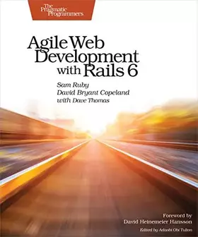 Couverture du produit · Agile Web Development with Rails 6