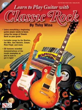 Couverture du produit · Learn to play guitar with classic rock +cd