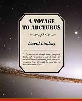 Couverture du produit · A Voyage to Arcturus