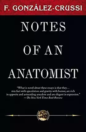 Couverture du produit · Notes of an Anatomist