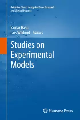 Couverture du produit · Studies on Experimental Models